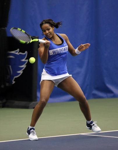 Lesedi Jacobs

The University of Kentucky women's tennis team plays ASU on Friday, February 23. 2018 at the Boone Tennis Center.

Photo by Britney Howard | UK Athletics