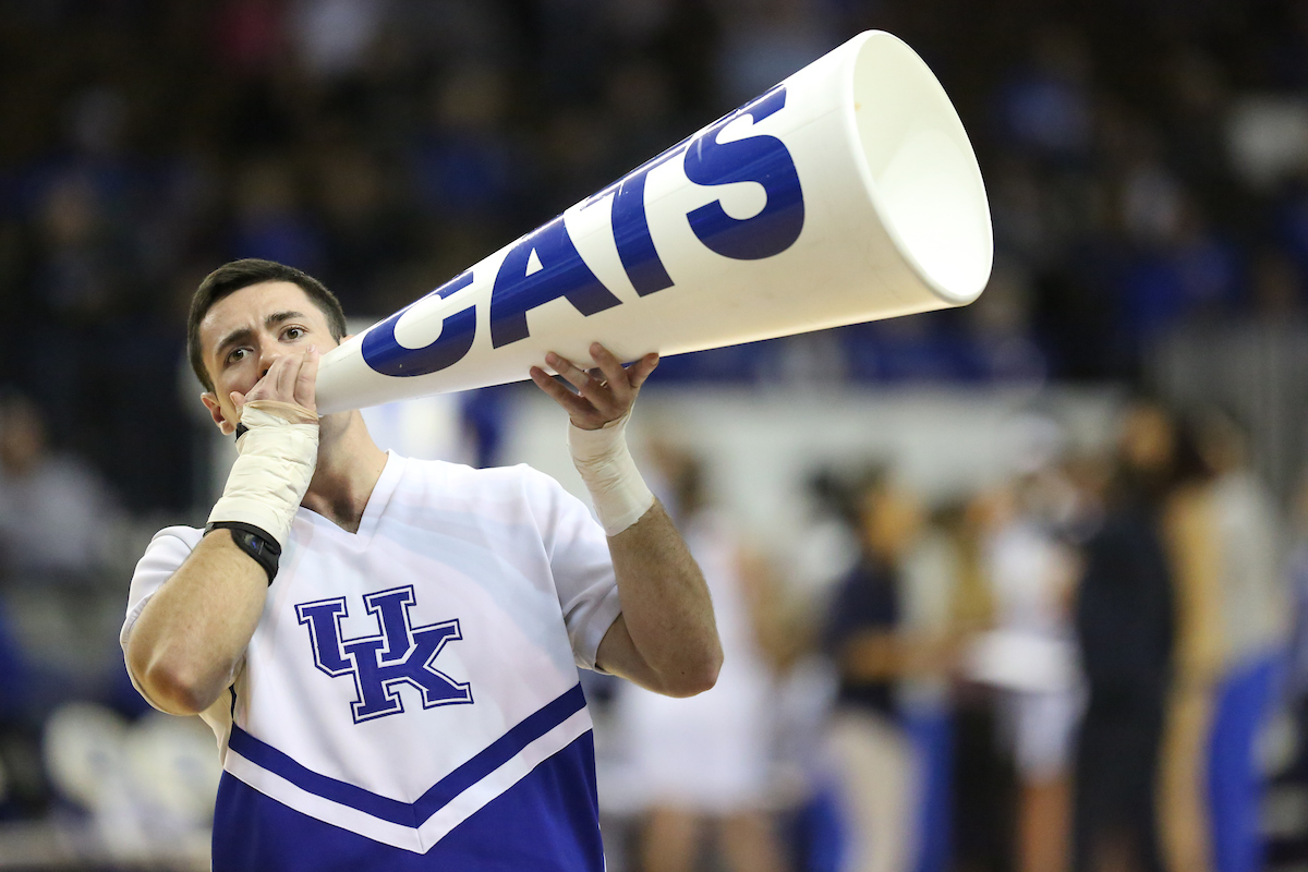 Cheerleader

Women's Basketball defeats WCU on Tuesday, December 18, 2018. 

Photo by Noah J. Richter | UK Athletics