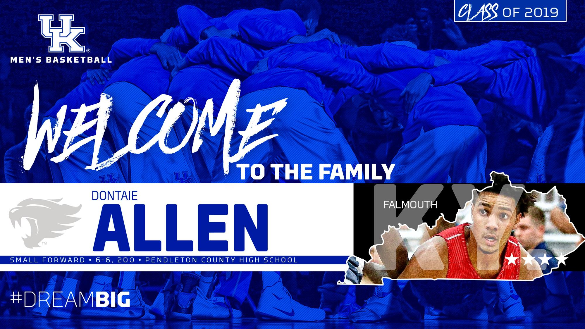 Kentucky Product Dontaie Allen Inks with UK Men’s Basketball