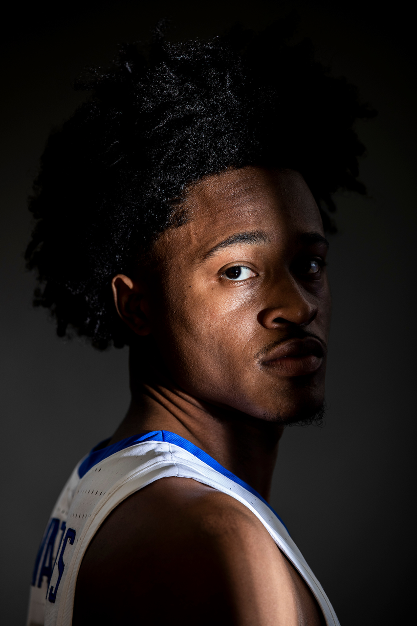 Kareem Watkins.

Menâ??s basketball photo day.

Photos by Chet White | UK Athletics