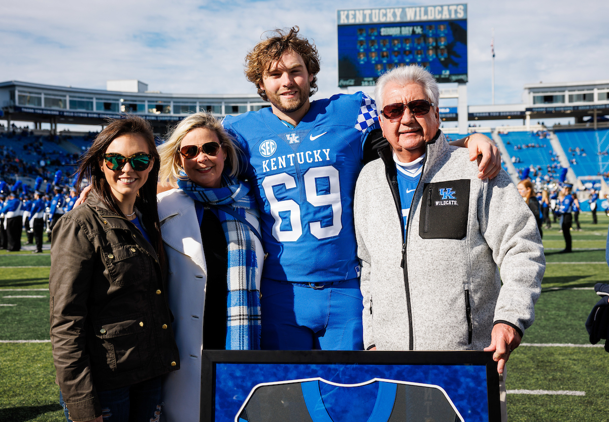 Collin Hartmann

Kentucky beats New Mexico State 56-16.

Photo by Jacob Noger | UK Athletics