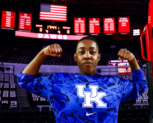 Dreuna Edwards. 

Kentucky beats Georgia 62-58.

Photo by Eddie Justice | UK Athletics