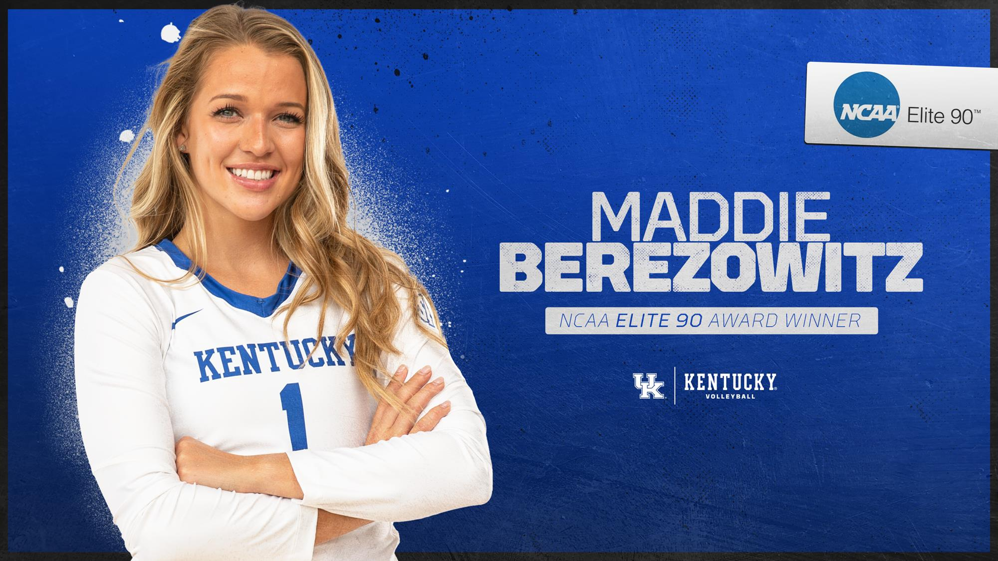 Maddie Berezowitz Wins NCAA Elite 90 Award for Volleyball