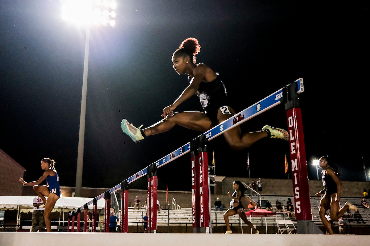Masai Russell.

SEC Outdoor Track and Field Championships Day 1.

Photo by Chet White | UK Athletics