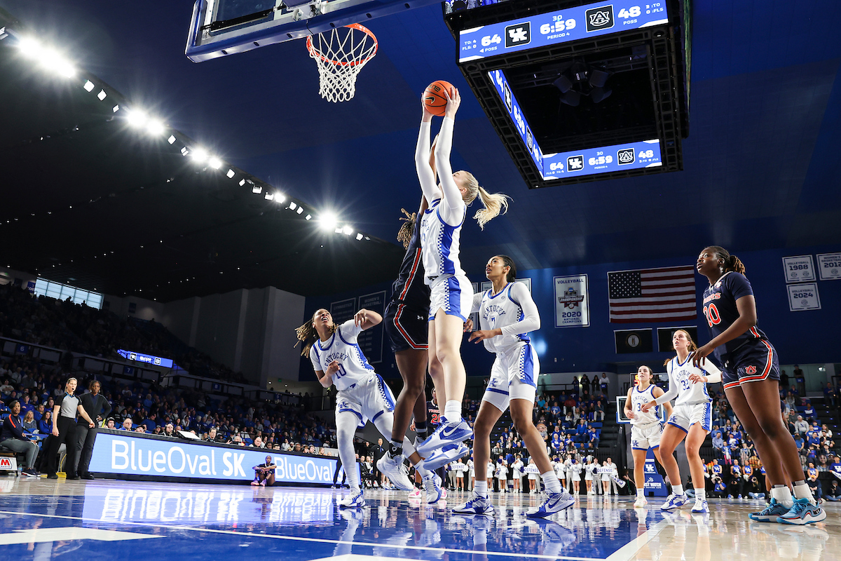 Kentucky-Auburn Women's Basketball Photo Gallery