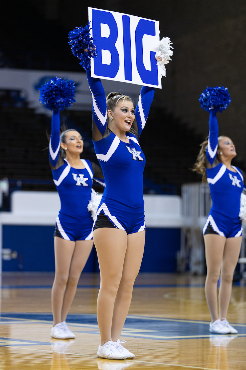 Emily Harmon.

Cheer & Dance Nationals Sendoff

Photo by Grant Lee | UK Athletics