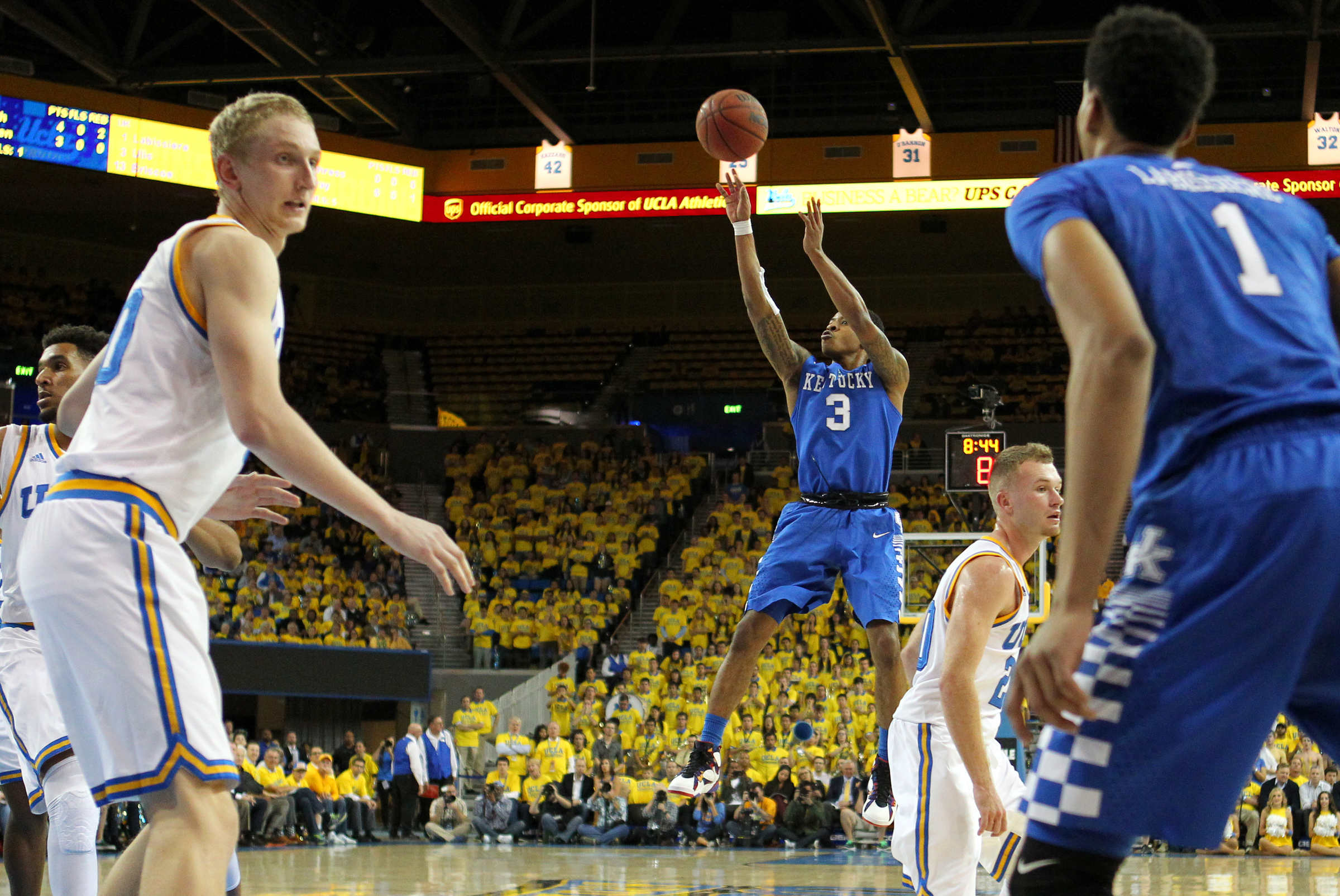 Kentucky Falls at UCLA