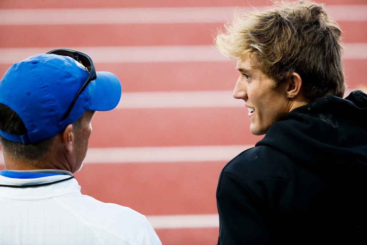 Kris Grimes. Keaton Daniel.

Day 1. 2021 NCAA Track and Field Championships.

Photo by Chet White | UK Athletics