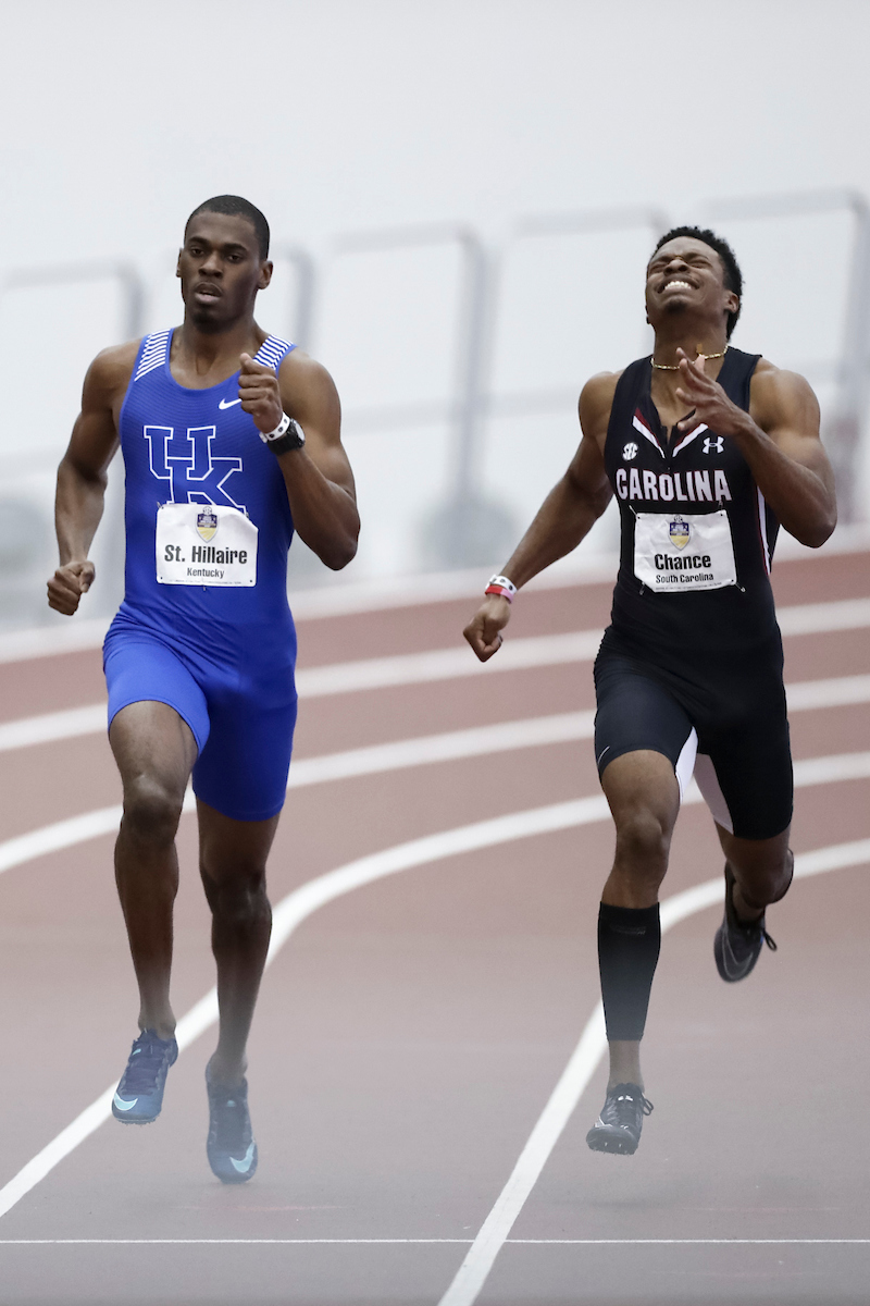 Dwight St. Hillarie, 

2020 SEC Indoors Day Two.


Photo by Isaac Janssen | UK Athletics