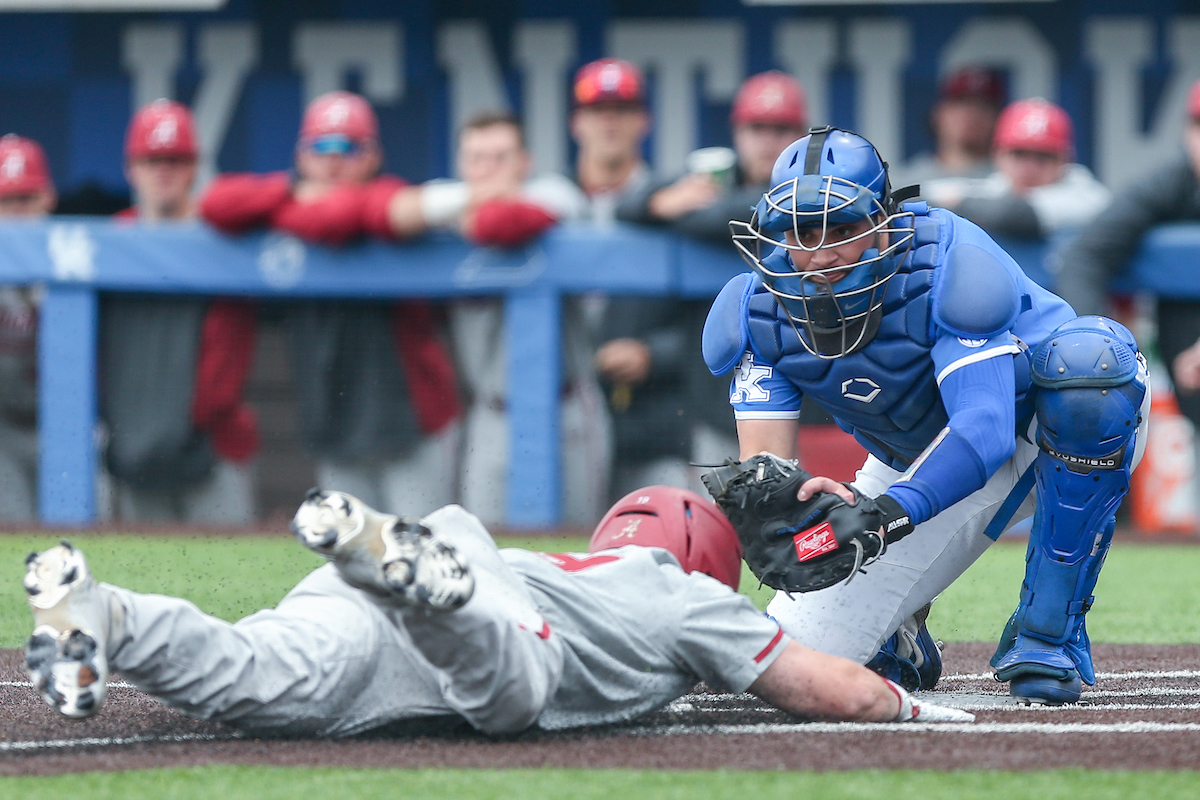 Coltyn Kessler.

Kentucky beats Alabama 5 - 2.

Photo by Sarah Caputi | UK Athletics