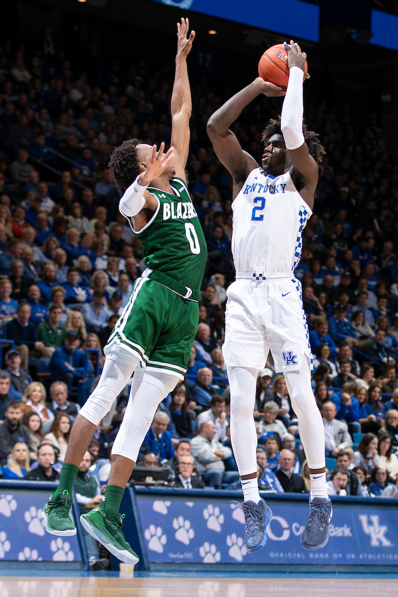 Kahlil Whitney.

Kentucky beat UAB 69-58.

Photo by Chet White | UK Athletics