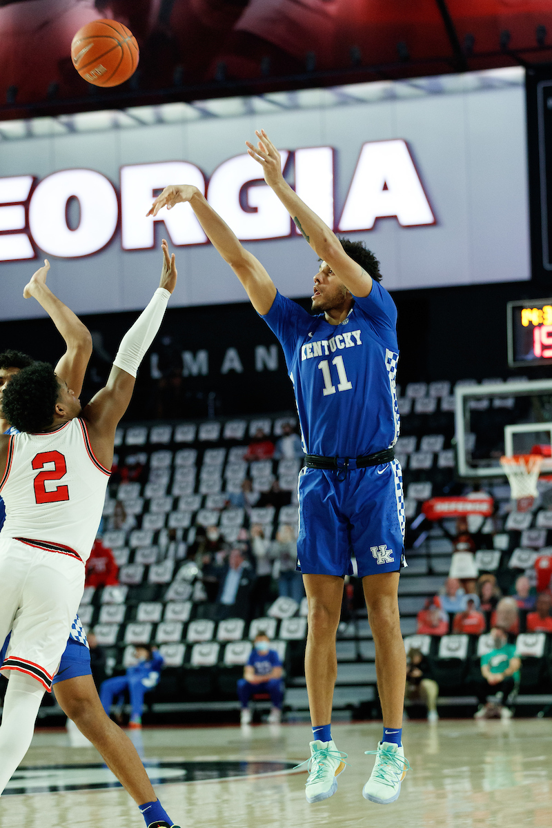 Dontaie Allen.

Kentucky falls to Georgia, 63-62.

Photo by Elliott Hess | UK Athletics