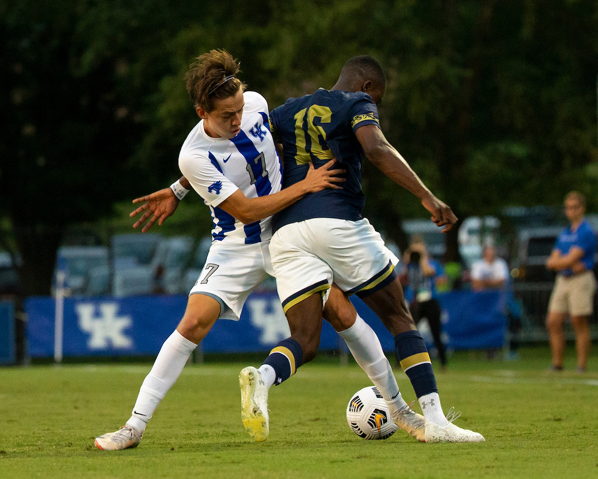 Enzo Mauriz.

Kentucky beats Notre Dame 1-0.

Photo by Grace Bradley | UK Athletics