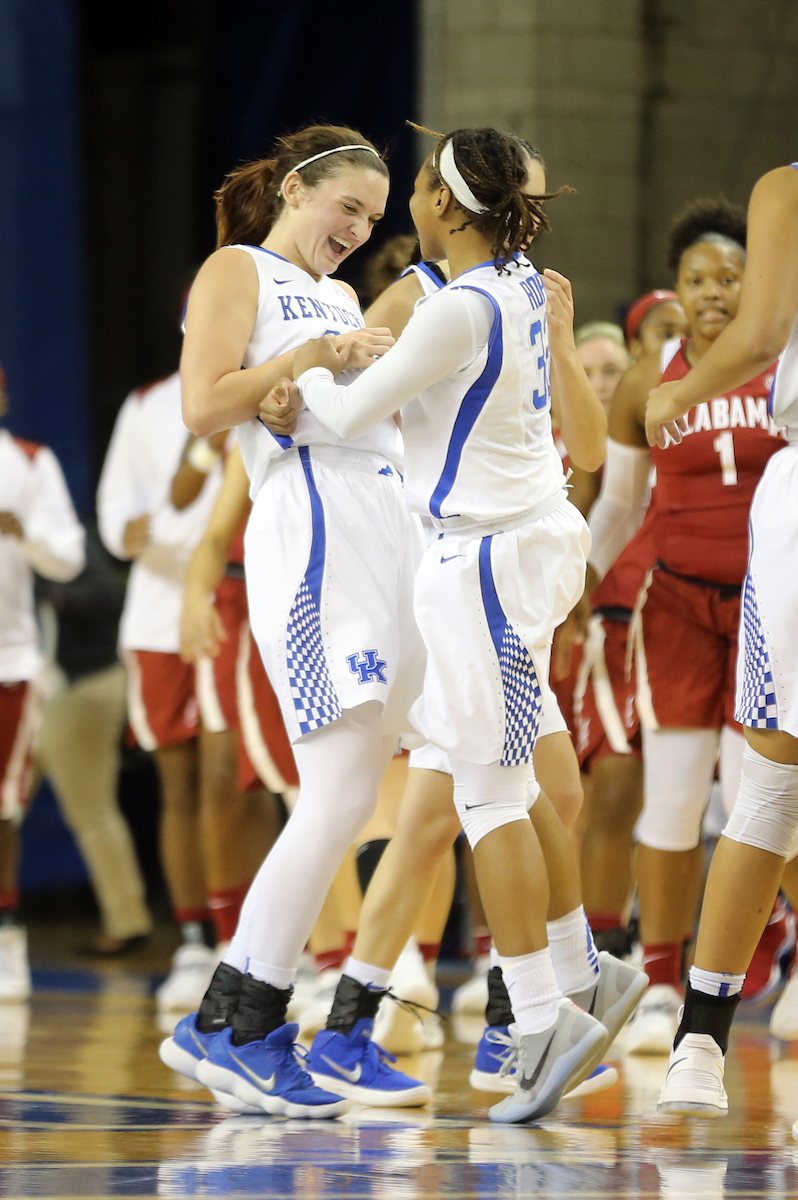 Makenzie Cann
The University of Kentucky women's basketball team defeats Alabama on Thursday, January 25, 2018 at Memorial Coliseum. 

Photo by Britney Howard | UK Athletics