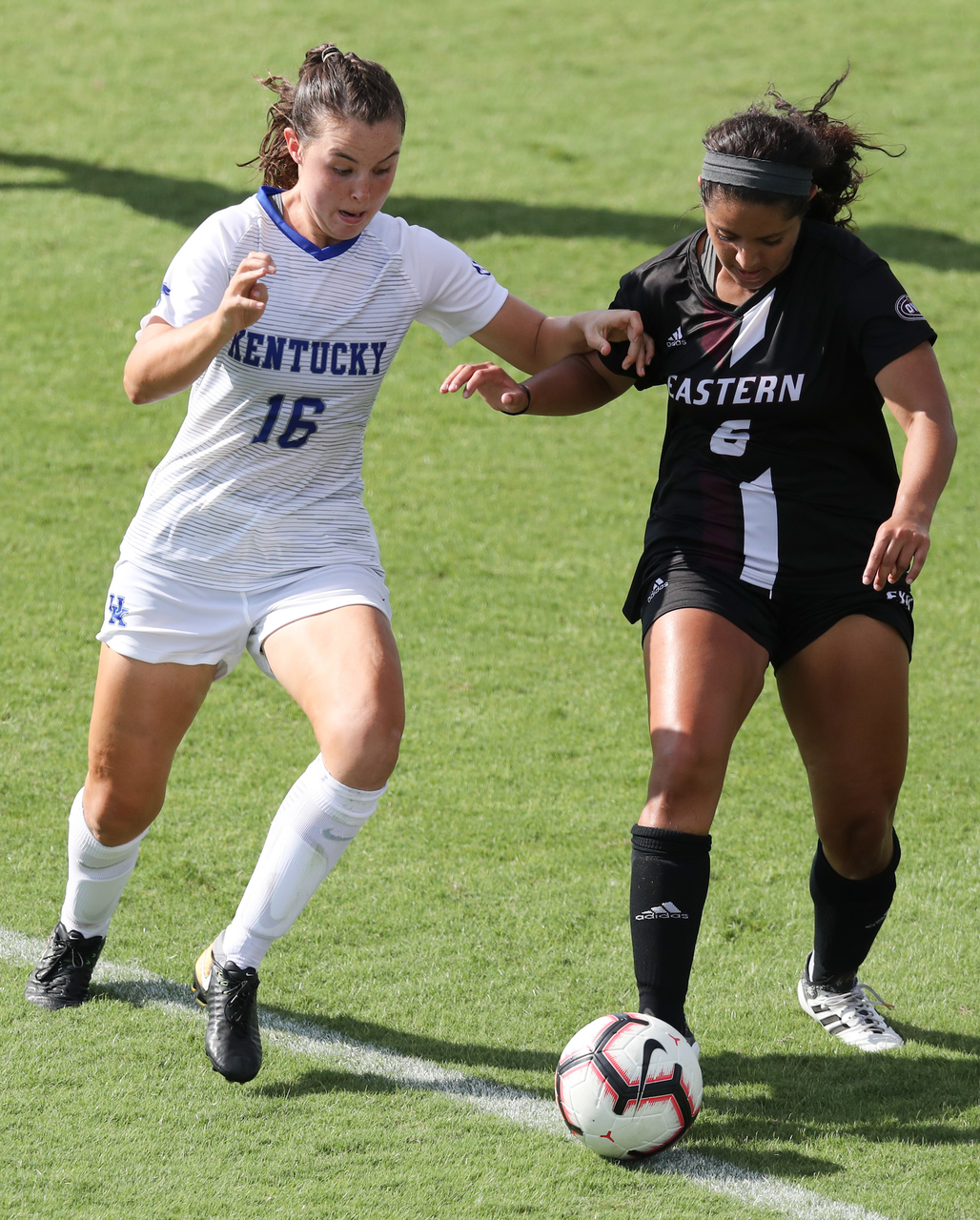 EMMA SHIELDS.

The University of Kentucky women's soccer team falls to Eastern Kentucky 1-0 Sunday, September 2, at the Bell Soccer Complex in Lexington, Ky.

Photo by Elliott Hess | UK Athletics