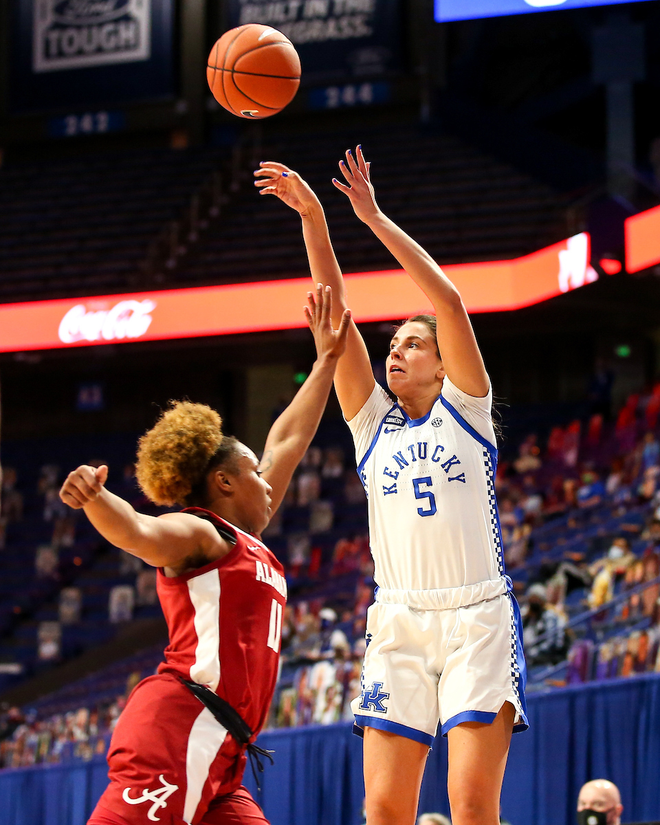 Blair Green. 

Kentucky beats Alabama 81-68.

Photo by Eddie Justice | UK Athletics