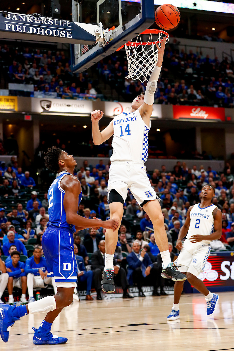 Tyler Herro.

Men's basketball falls to Duke 118-84.

Photo by Chet White | UK Athletics