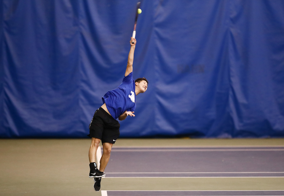KENTO YAMADA.

The University of Kentucky men's tennis team host IUPUI. 


Photo by Elliott Hess | UK Athletics