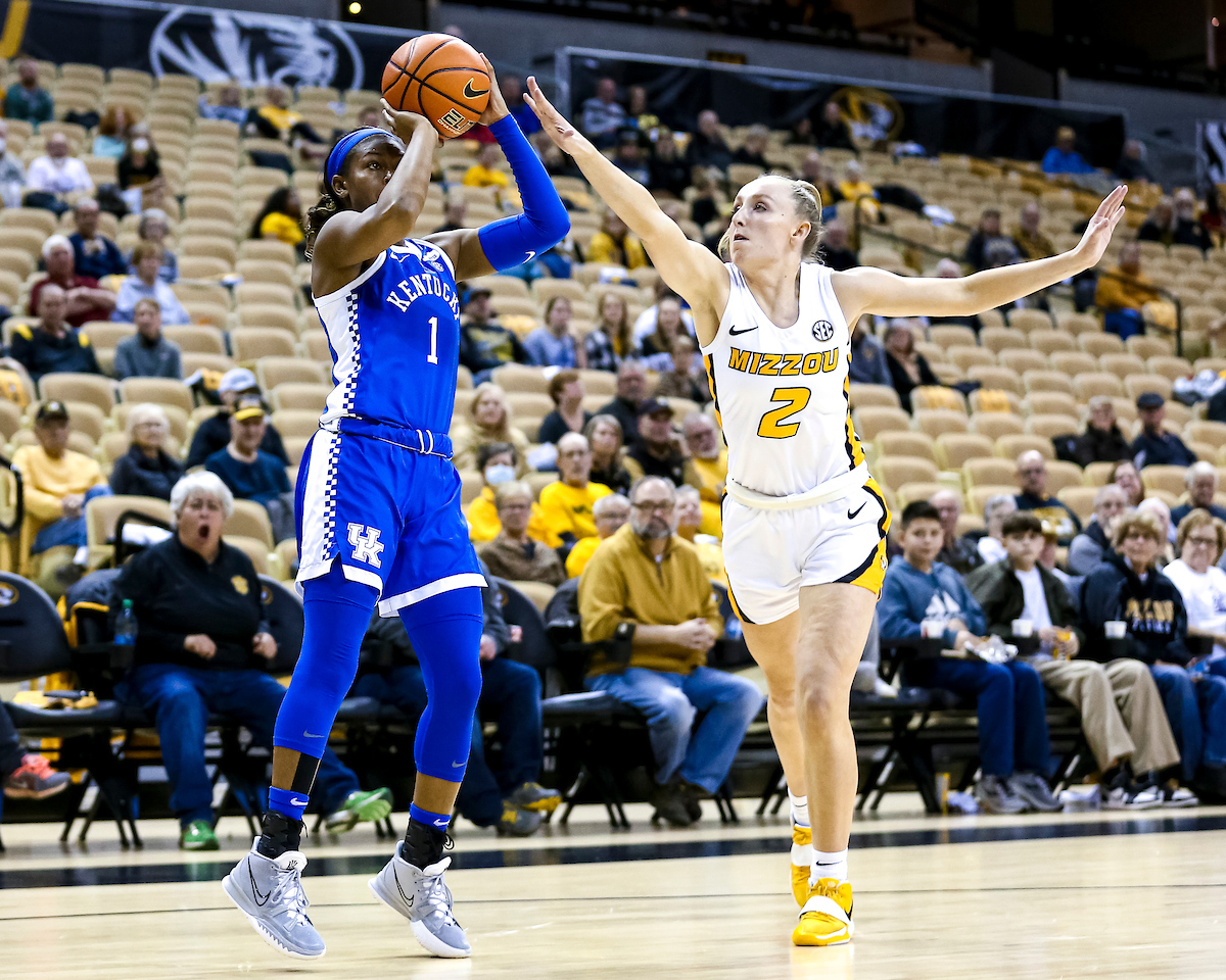Robyn Benton.

Kentucky defeats Missouri 78-63.

Photo by Eddie Justice | UK Athletics