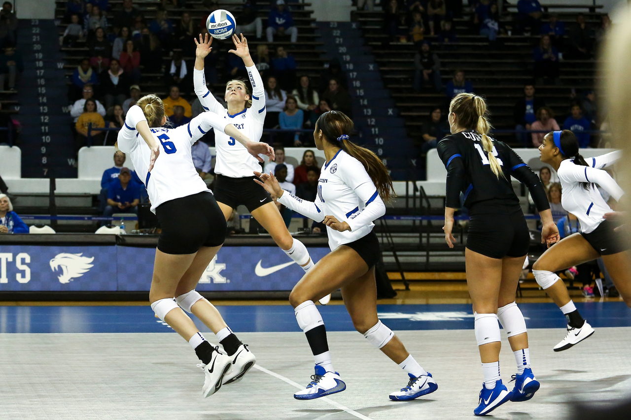Madison Lilley, Kendyl Paris.

Kentucky beats Mizzou 3-0,

Photo by Grace Bradley | UK Athletics