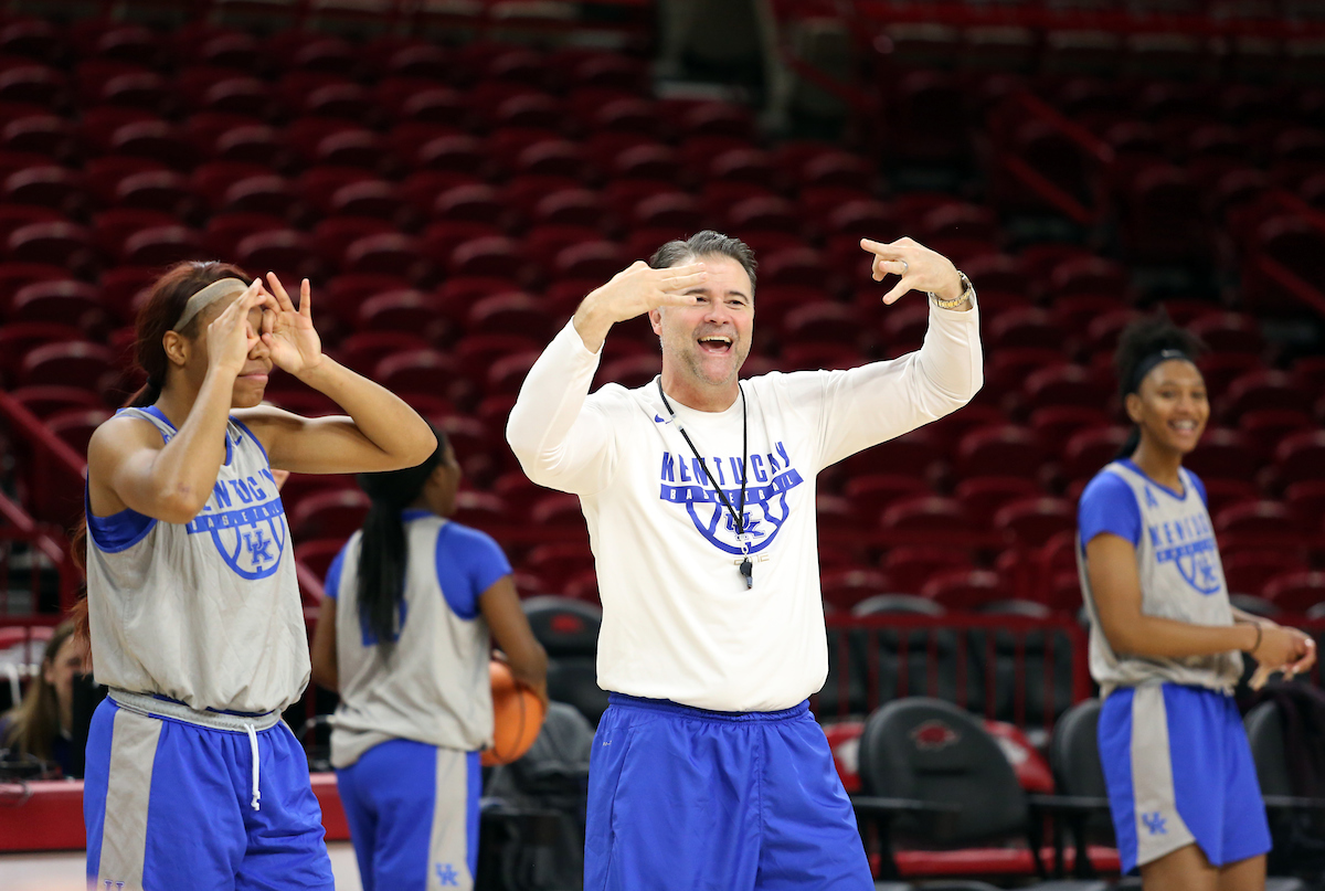 Matthew Mitchell

The University of Kentucky women's basketball team practices at Bud Walton Arena on Monday, January 29, 2018.
Photo by Britney Howard | UK Athletics