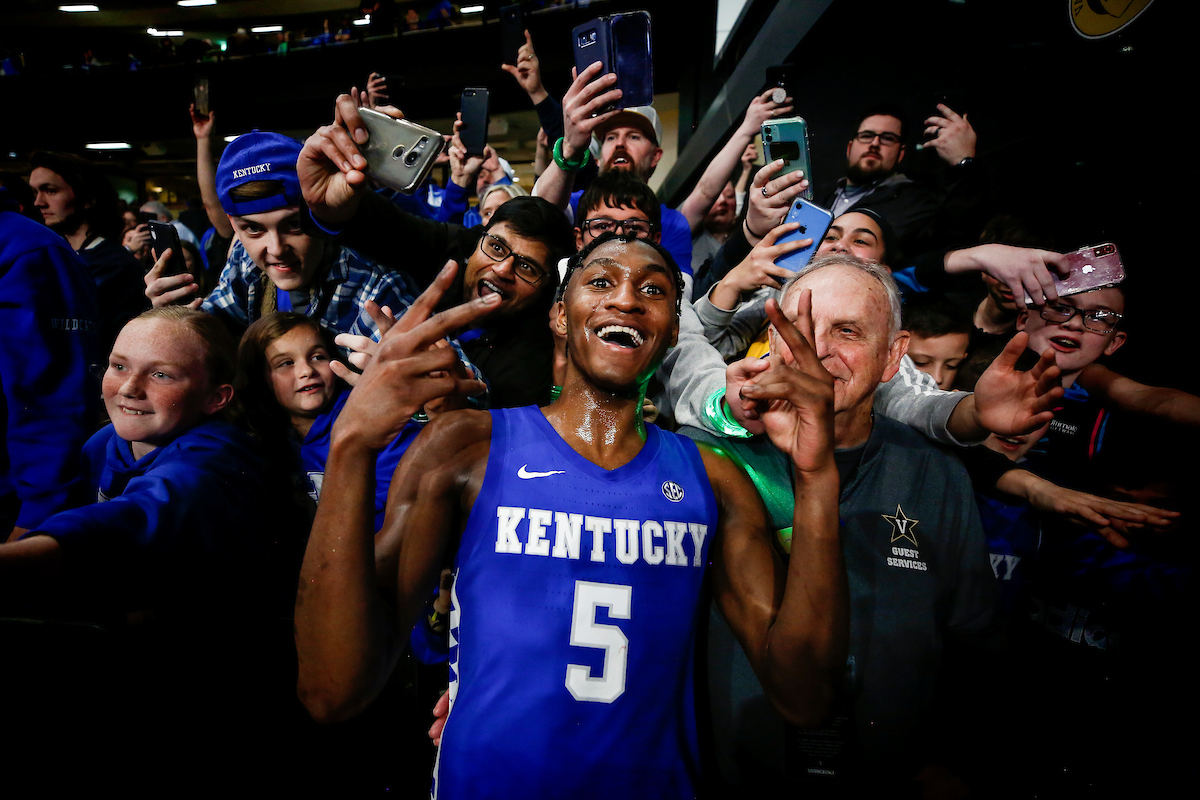Immanuel Quickley.

Kentucky beat Vanderbilt 78-64.

Photo by Chet White | UK Athletics