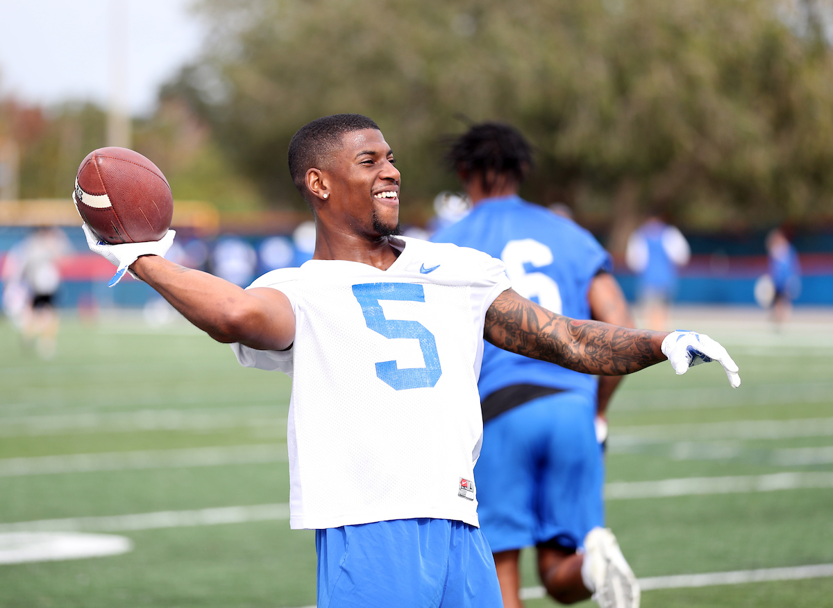 Bowl Practice Day 1.

Photo by Britney Howard  | UK Athletics