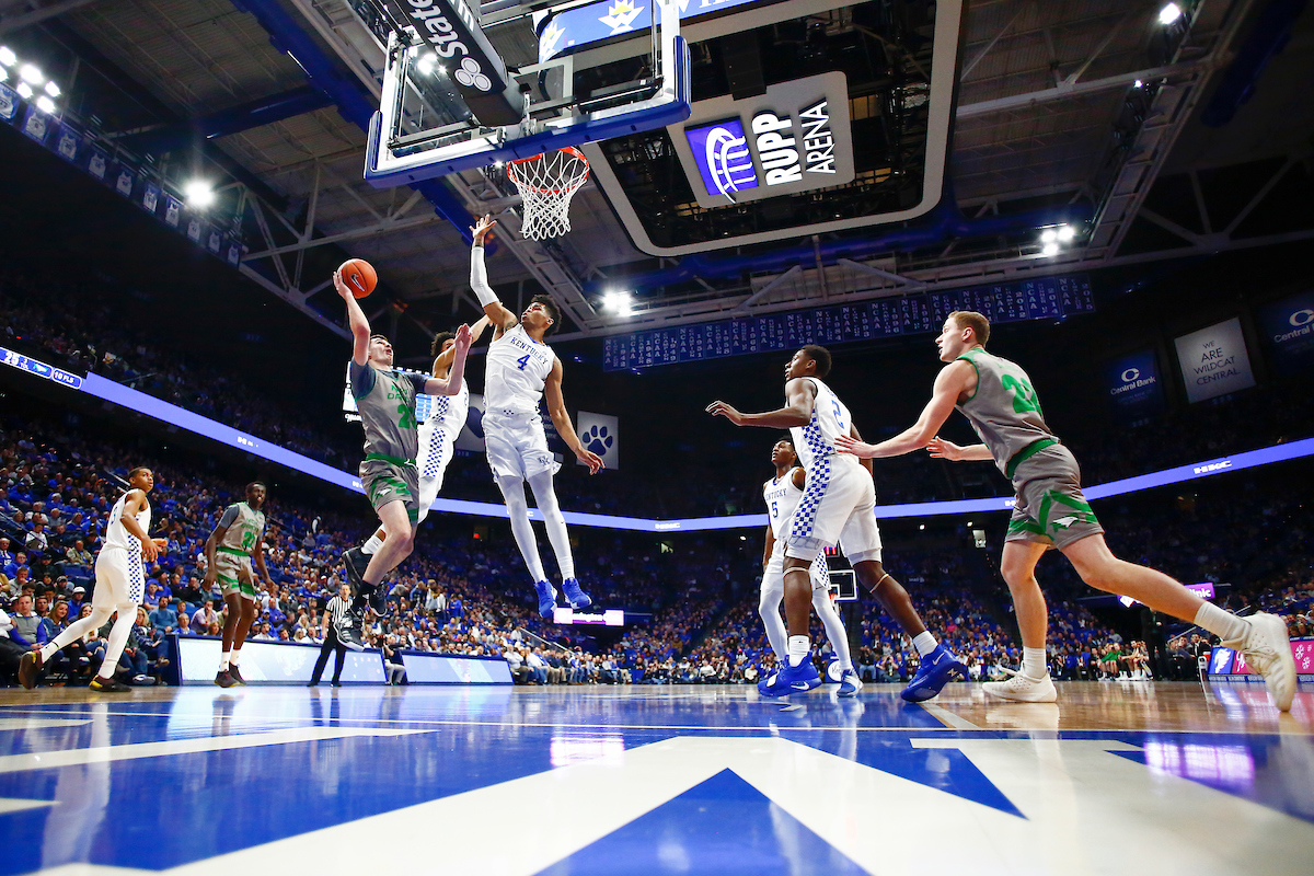 Nick Richards.

Men's basketball beats North Dakota 96-58.

Photo by Chet White | UK Athletics