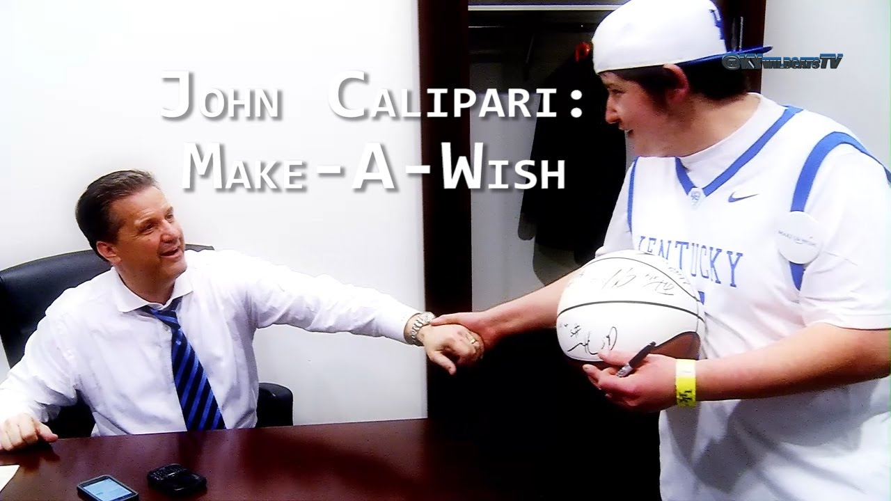 Kentucky Wildcats TV: Calipari: Make-A-Wish®