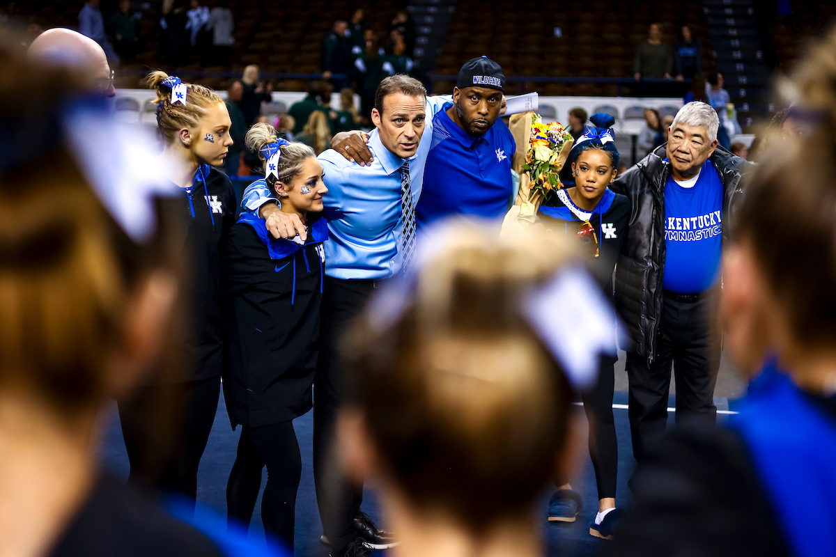 Tim Garrison.

Kentucky beats Michigan State on senior day.

Photo by Eddie Justice | UK Athletics