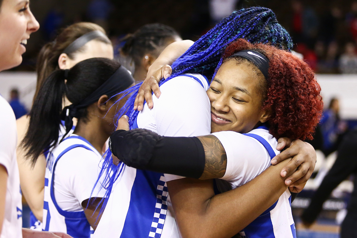 Jaida Roper.

Kentucky beat Georgia 88-77.

Photo by Hannah Phillips | UK Athletics