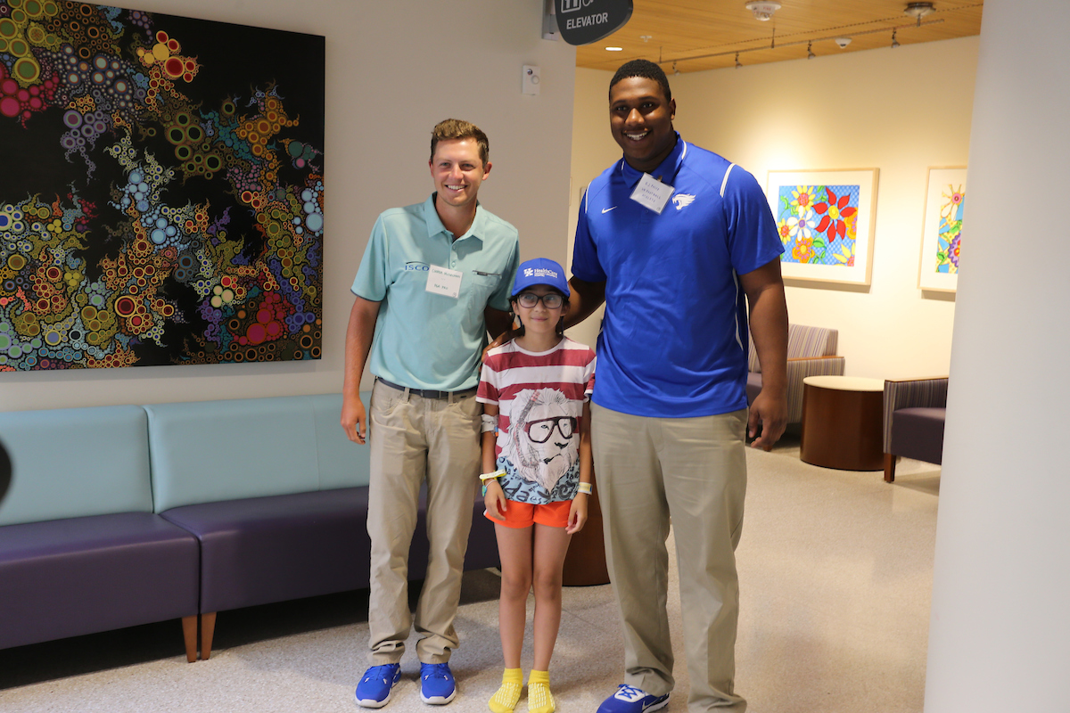 The PGA Tour and select student-athletes partner with the Kentucky Children?s Hospital for a Mini Golf Charity Event on Wednesday, July 18th, 2018 at the Albert B. Chandler Hospital in Lexington, KY.

Photos by Noah J. Richter | UK Athletics