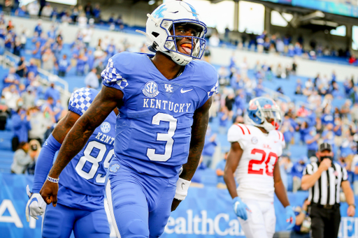 Terry Wilson.

UK falls to Ole Miss, 42-41.

Photo by Chet White | UK Athletics