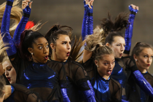 Dance Team. 

Kentucky women's basketball falls to Ole Miss. 

Photo by Eddie Justice | UK Athletics