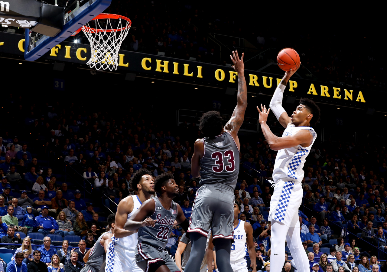 Nick Richards

Men's basketball beat SIU 71-59.

Photo by Chet White | UK Athletics