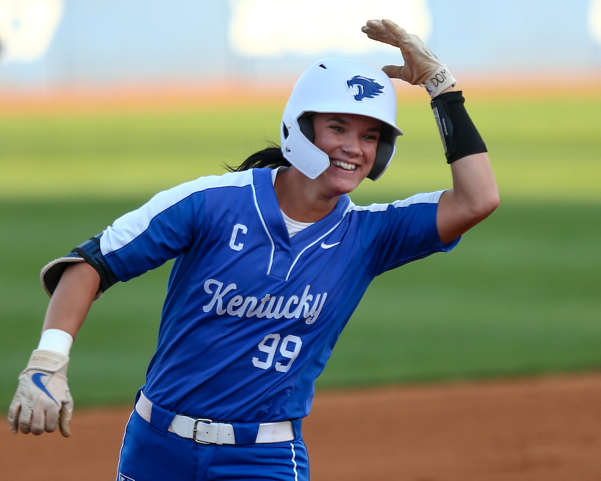 Kayla Kowalik.Kentucky loses to Missouri 8-7.Photo by Grace Bradley | UK Athletics