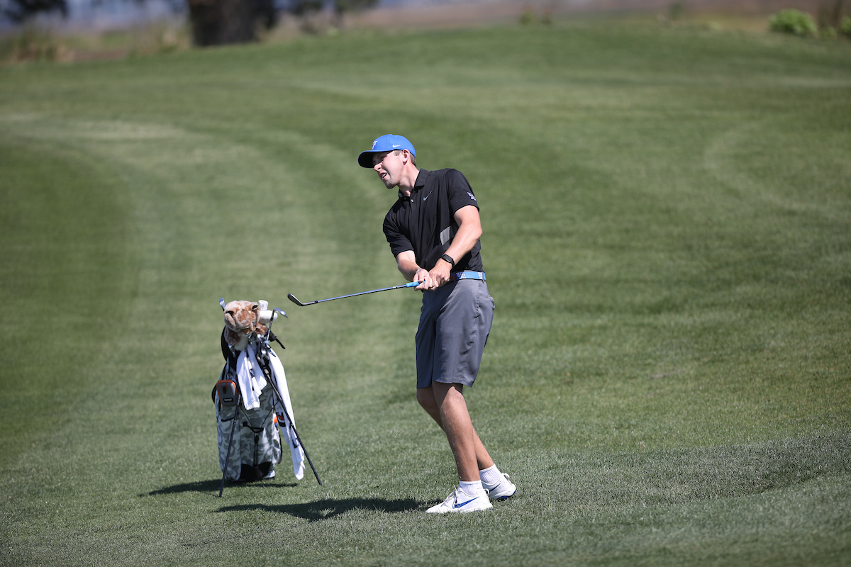 Kentucky during the first round of the SEC Championship at Sea Island Golf Club on St. Simons Island, Ga., on Wednesday, April 21, 2021. (Photo by Steven Colquitt)