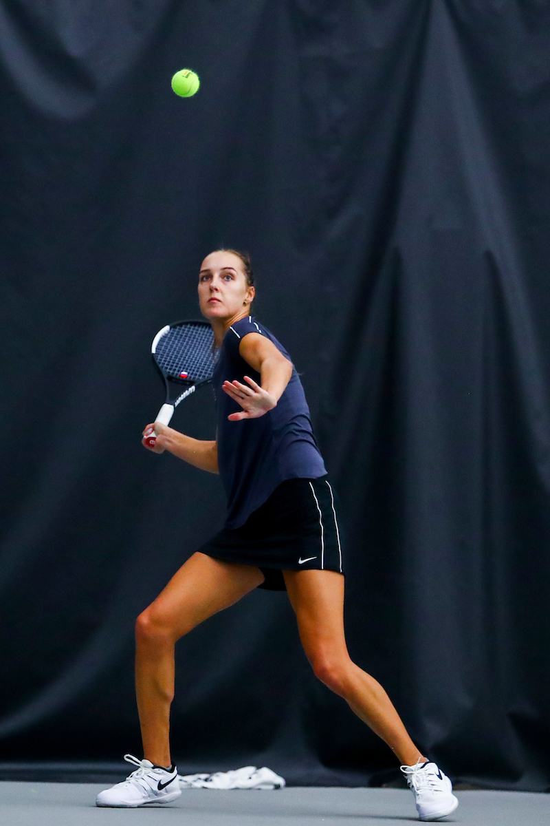 Diana Tkachenko.

Kentucky competes in the second day of the Kentucky Invite.

Photo by Hannah Phillips | UK Athletics