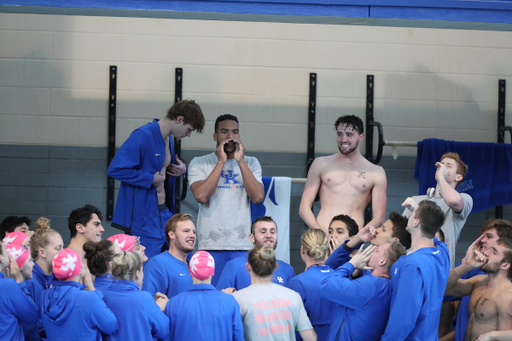 UK Swimming & Diving in action against LSU on Tuesday, October 23rd, 2018 at the Lancaster Aquatic Center in Lexington, Ky.

Photos by Noah J. Richter | UK Athletics