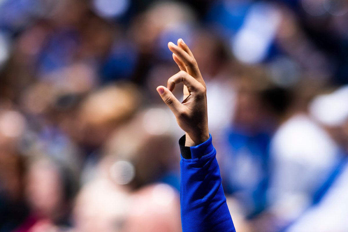 Three pointer.

Kentucky beat Lamar 81-56.

Photo by Chet White | UK Athletics