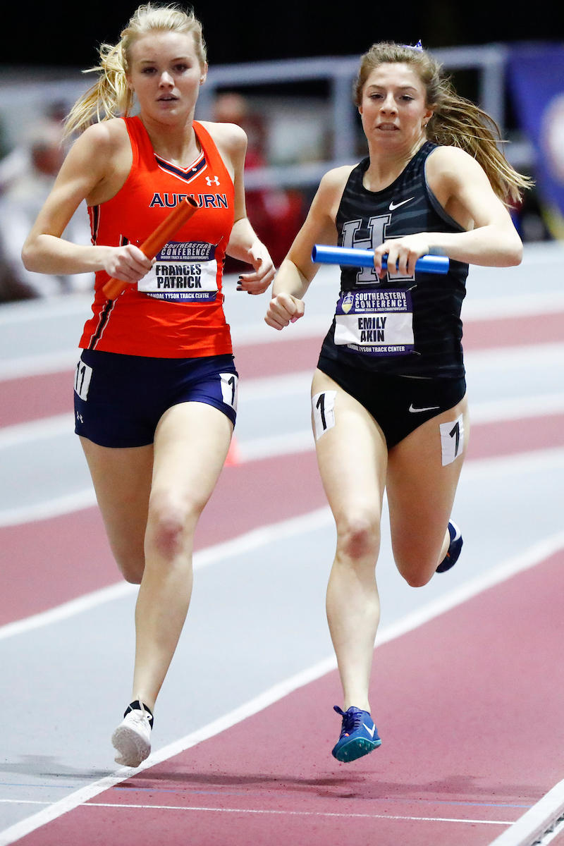 Emily Akin.

Day one of the 2019 SEC Indoor Track and Field Championships.

Photo by Chet White | UK Athletics