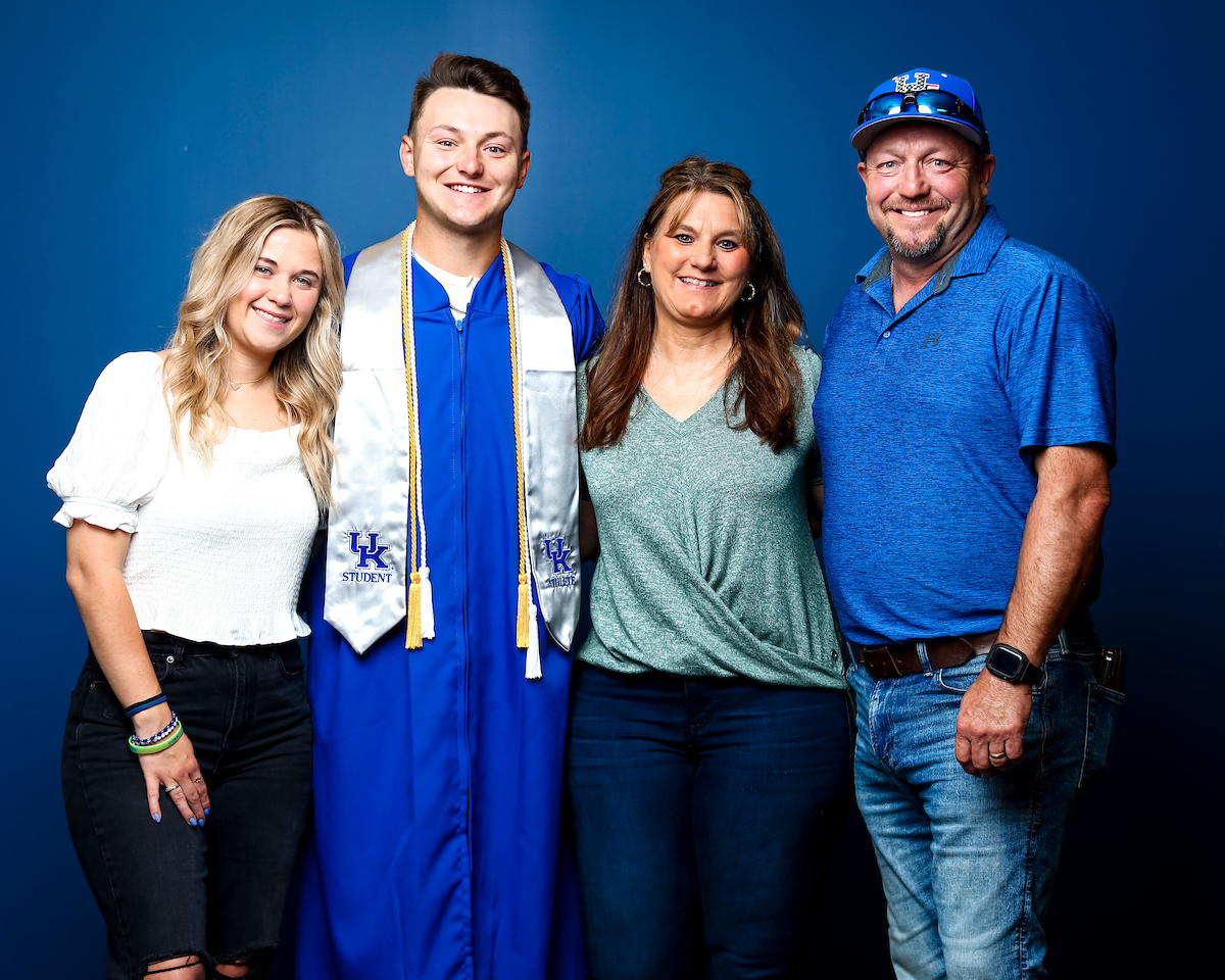 Kirk Liebert.

May 2022 CATS graduation.

Photo by Eddie Justice | UK Athletics