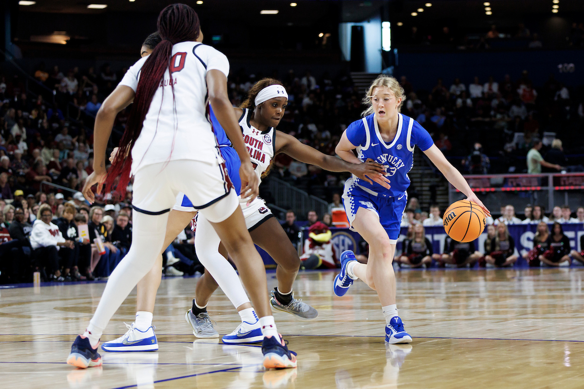Kentucky-South Carolina SEC Women's Basketball Tournament Photo Gallery