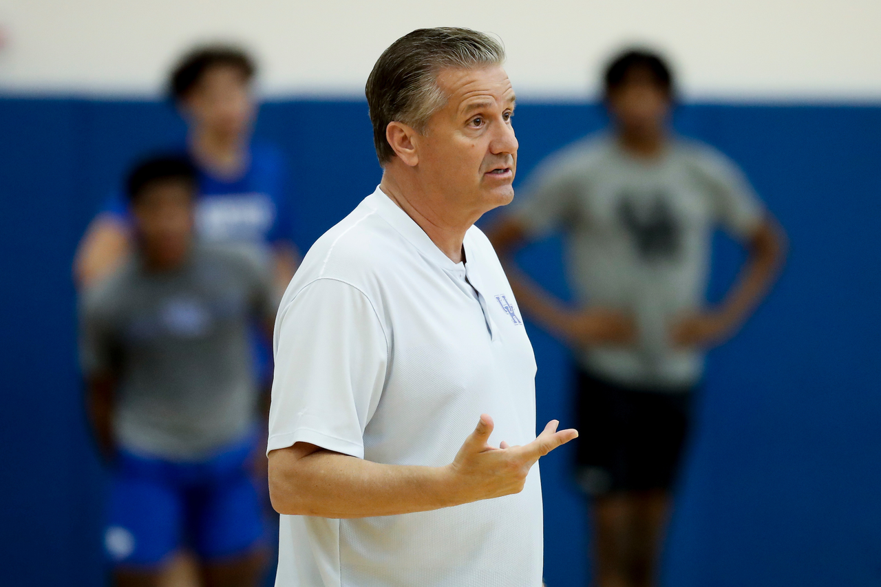John Calipari.

Summer practice.

Photo by Chet White | UK Athletics