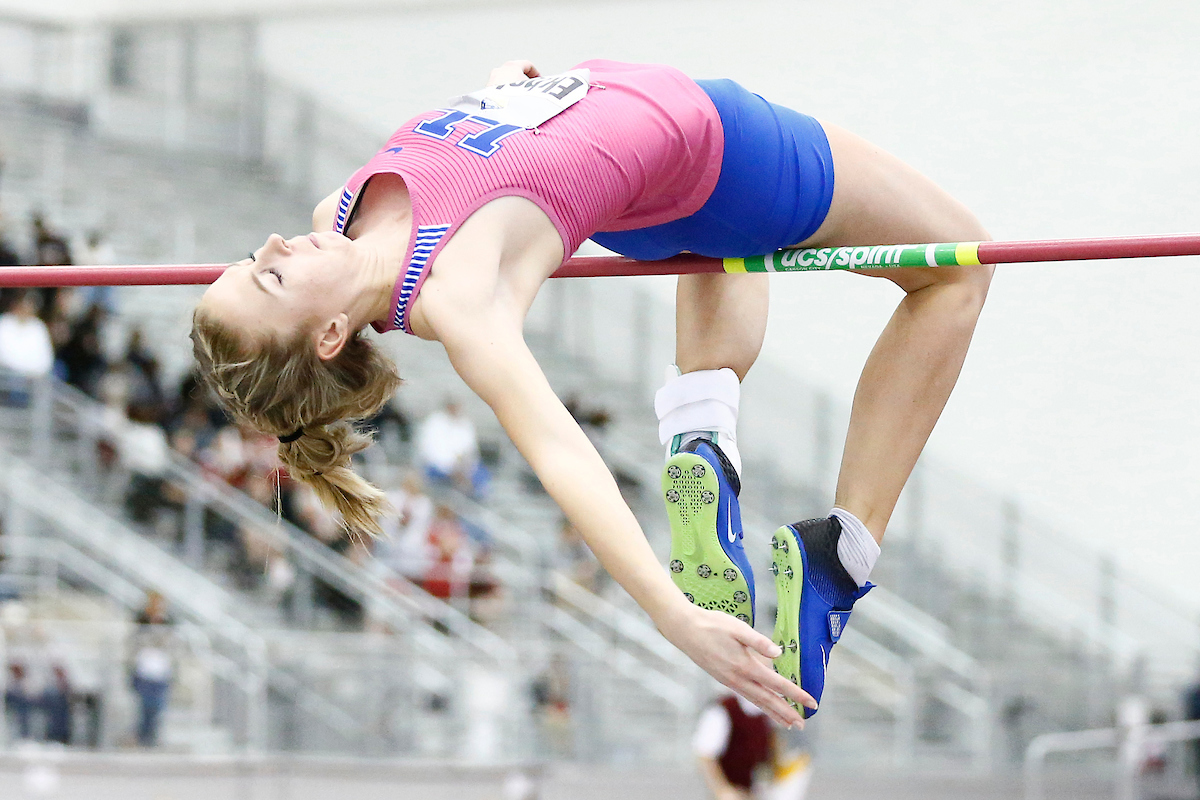 Ellen Ekholm.

The University of Kentucky track and field team competes in day two of the 2018 SEC Indoor Track and Field Championships at the Gilliam Indoor Track Stadium in College Station, TX., on Sunday, February 25, 2018.

Photo by Chet White | UK Athletics