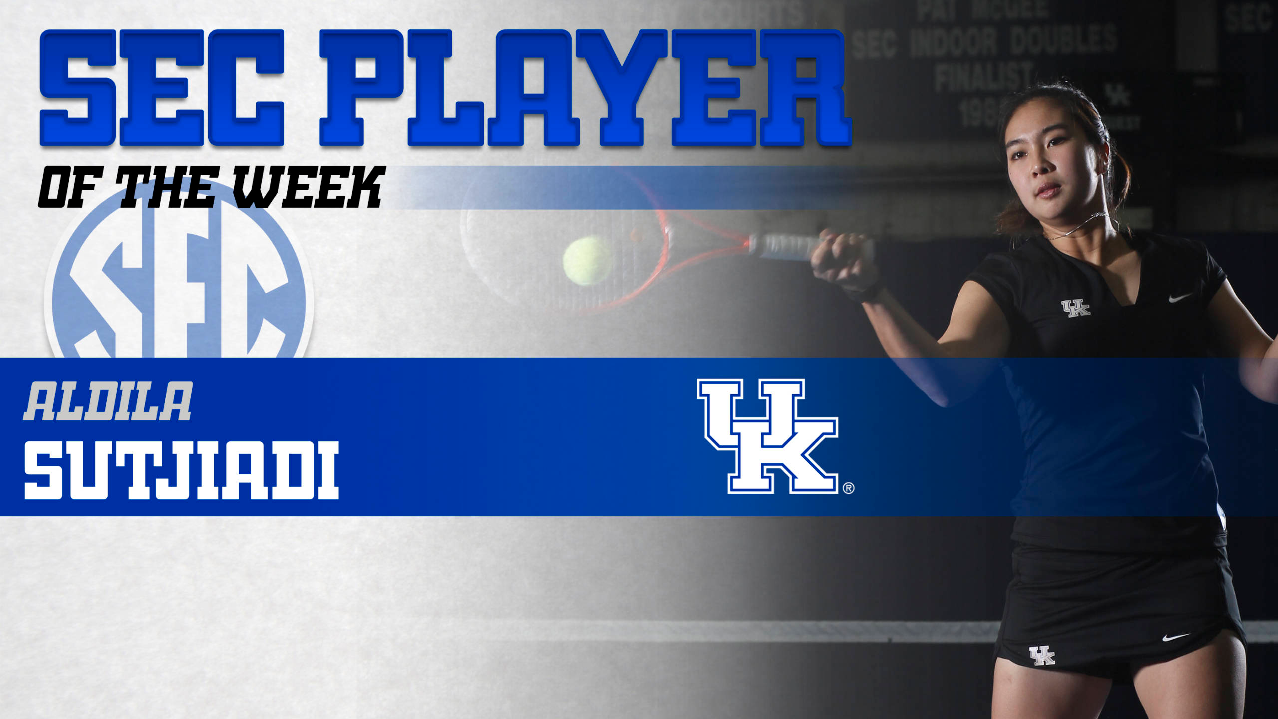 Sutjiadi Named SEC Player of the Week