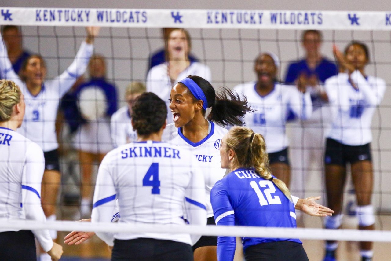 Leah Edmond.

UK falls to Purdue 2-3.  

Photo by Hannah Phillips | UK Athletics