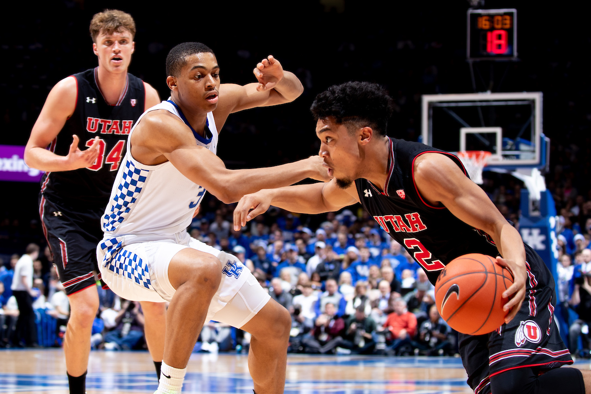 KELDON JOHNSON.

Kentucky beat Utah 88-61 on Saturday, December 15, 2018, in Lexington's Rupp Arena.


Photo by Elliott Hess | UK Athletics