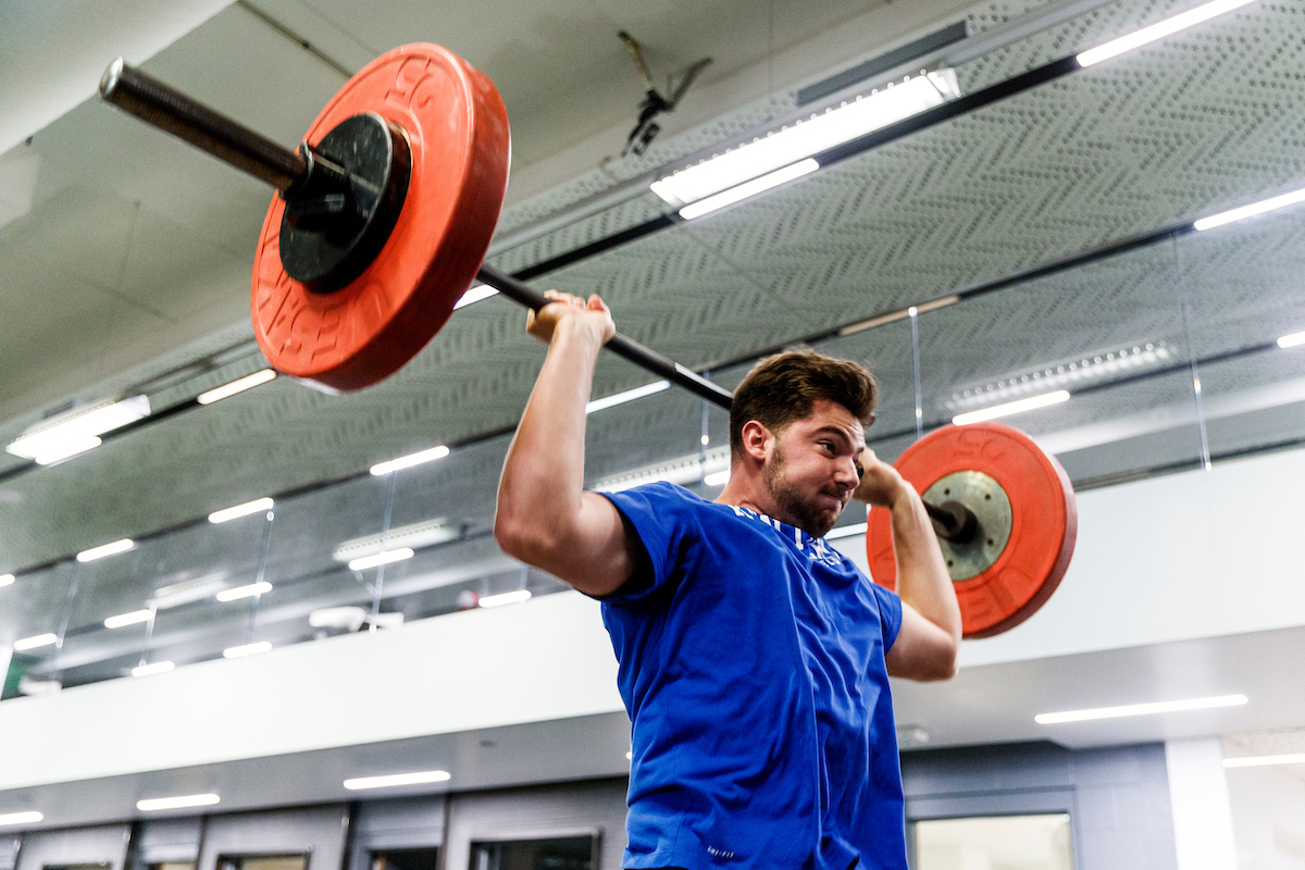 Josh Sobota.

Shake out.

NCAA Track and Field Outdoor Championships.

Photo by Chet White | UK Athletics