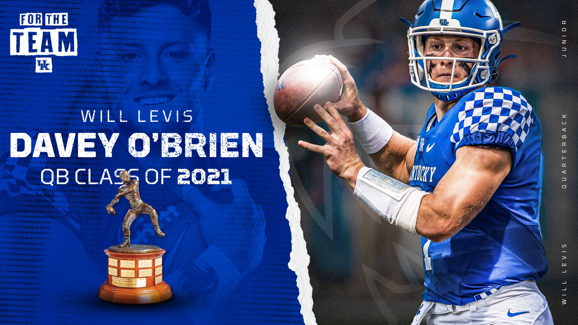 Will Levis Named to Davey O’Brien QB Class of 2021